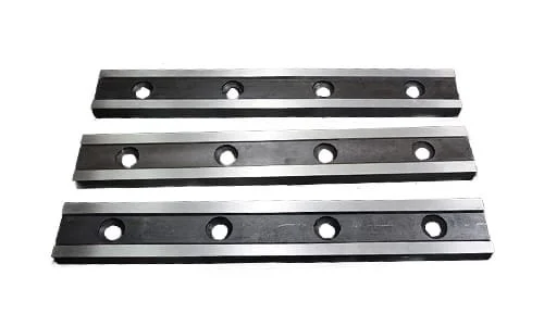 Guillotine shearing blades