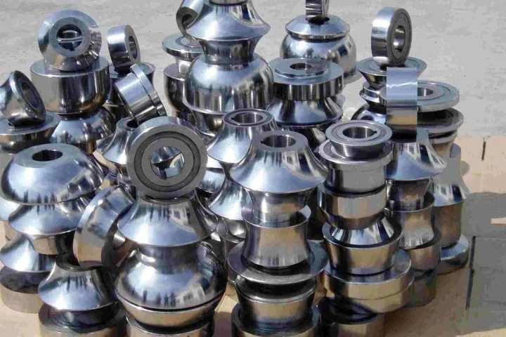 Mild steel forming rolls