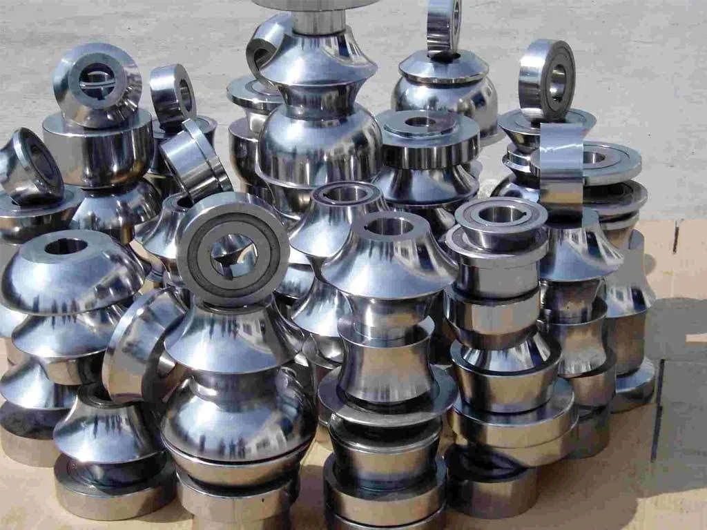 Mild steel forming rolls